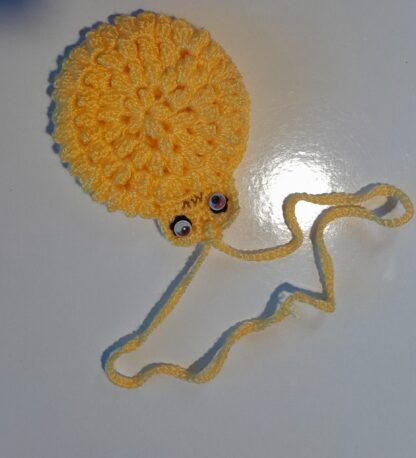 Bolso Infantil Amarillo de Crochet