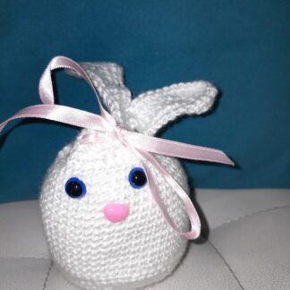 bolsita conejito blanca