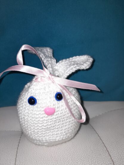 bolsita conejito blanca