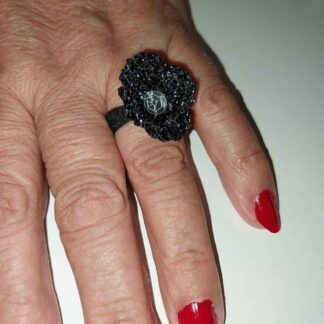 Anillo de Hilo Negro