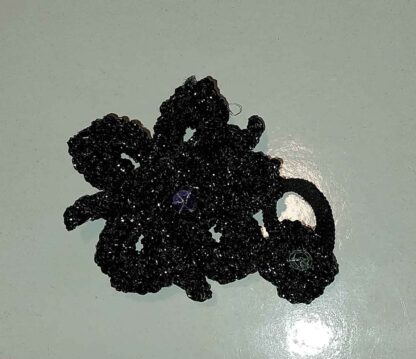 flor a juego con anillo
