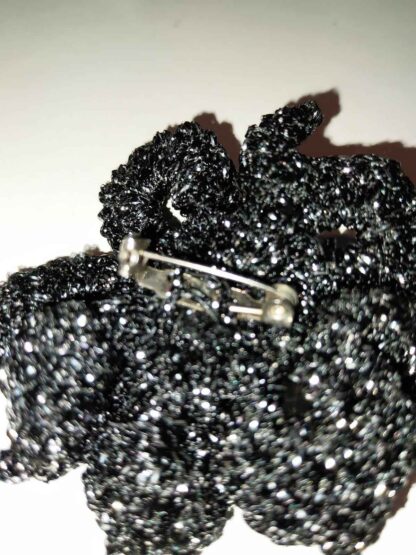 flor negra brillo - Imagen 2